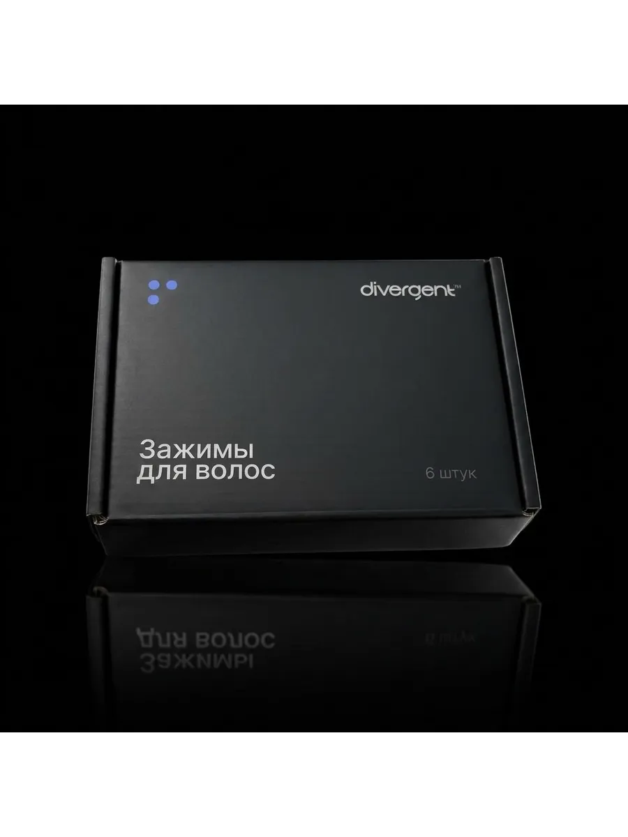 Зажимы для волос, 6 шт — кадр 4